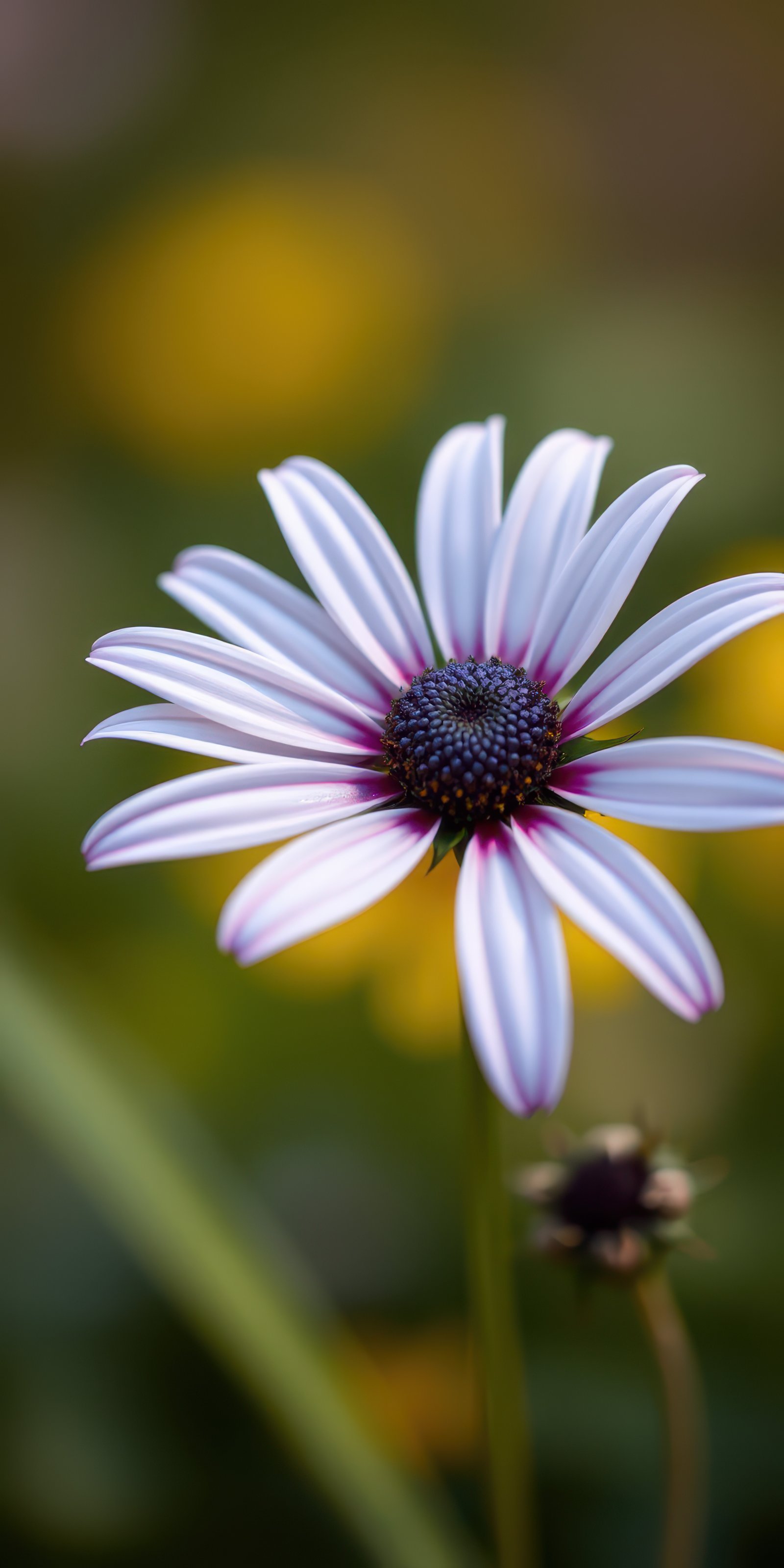 Beautiful white flower blooming in a vibrant garden setting during the day